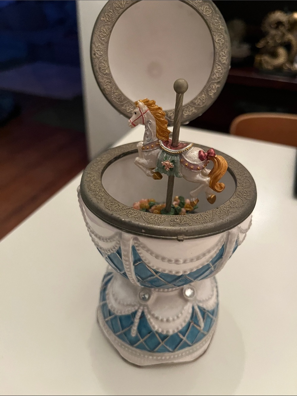 Royal Limited Musical Carousel Egg